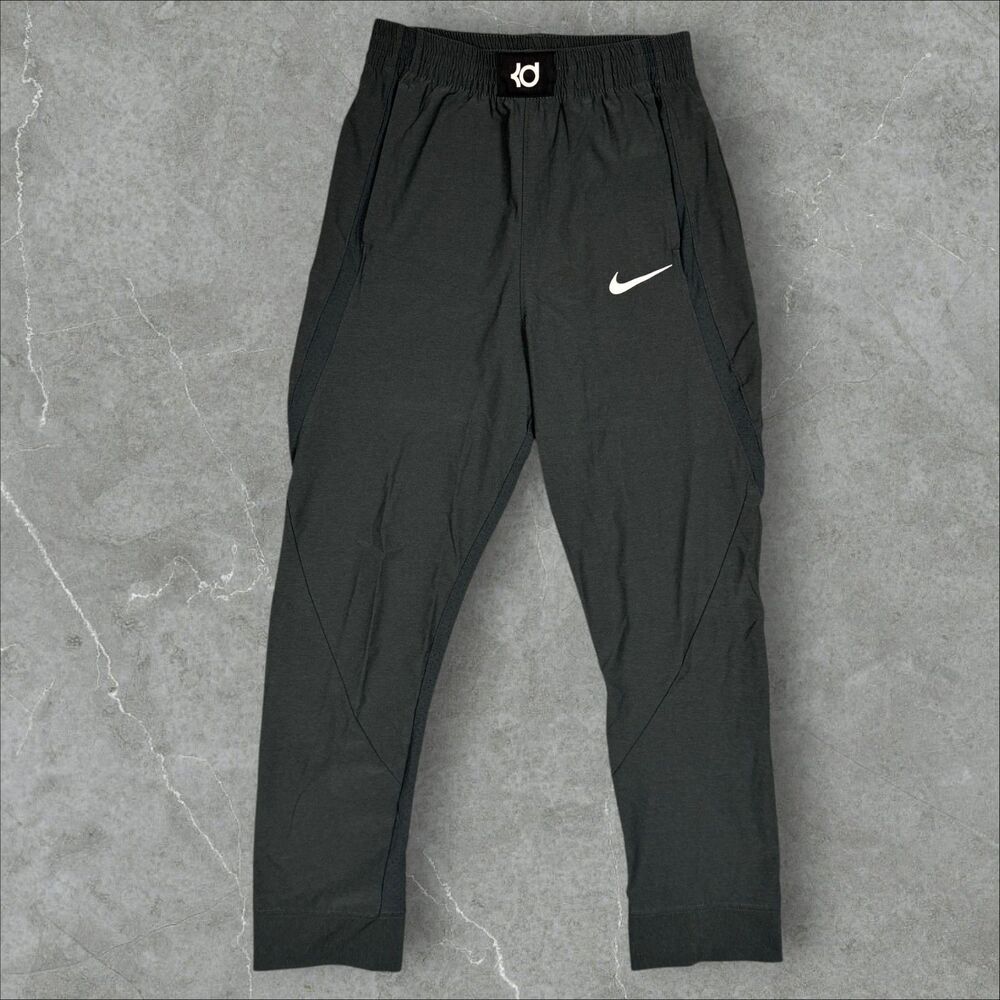 Nike Shield KD Kevin Durant Dark Grey Boys Track Warmup Jogger Pants - Youth XL